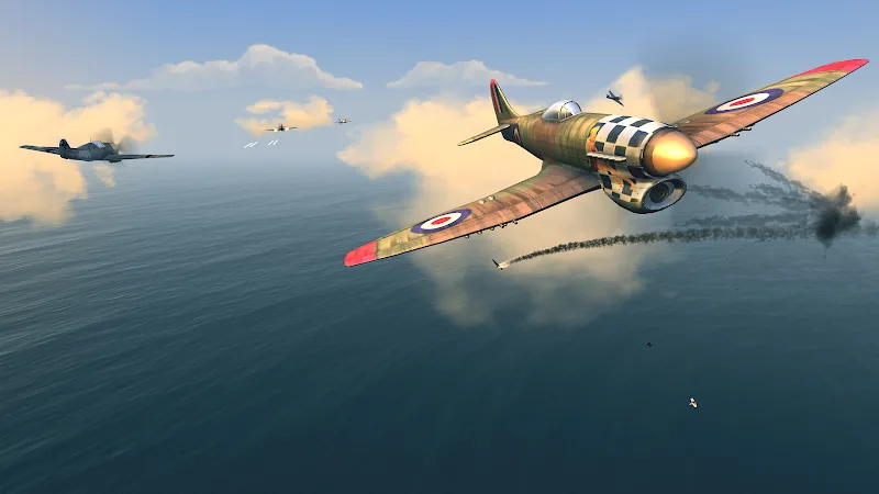 Warplanes: WW2 Dogfight MOD APK screenshot 4
