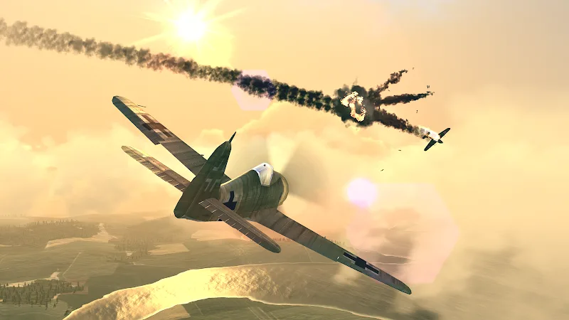 Warplanes: WW2 Dogfight MOD APK screenshot 2