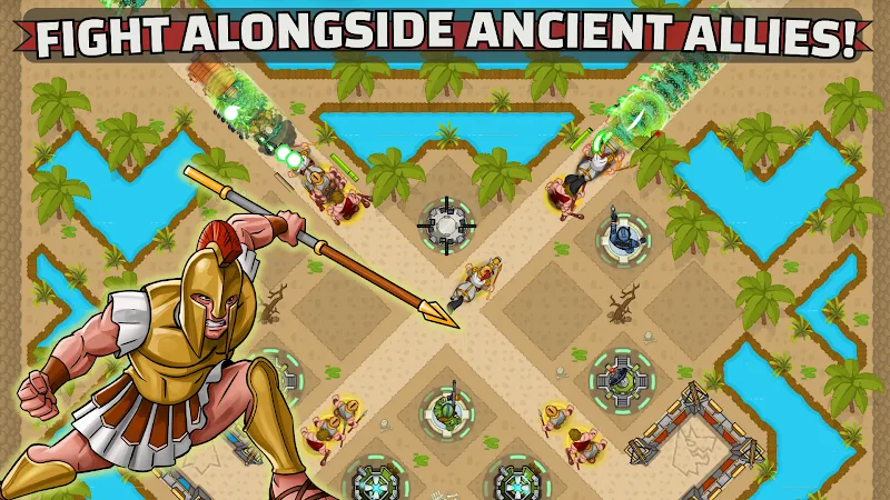 Captura de pantalla de Ancient Allies Tower Defense 3
