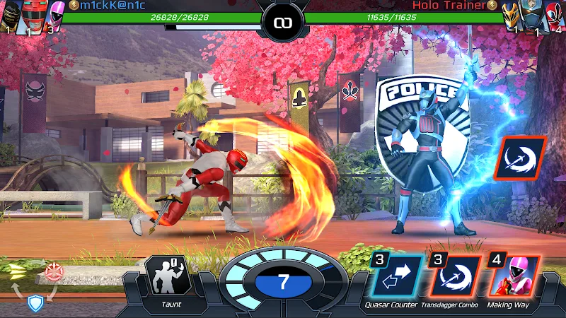 Captura de tela 5 de Power Rangers: Legacy Wars