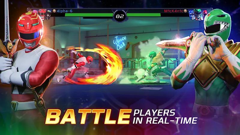 Captura de tela 1 de Power Rangers: Legacy Wars