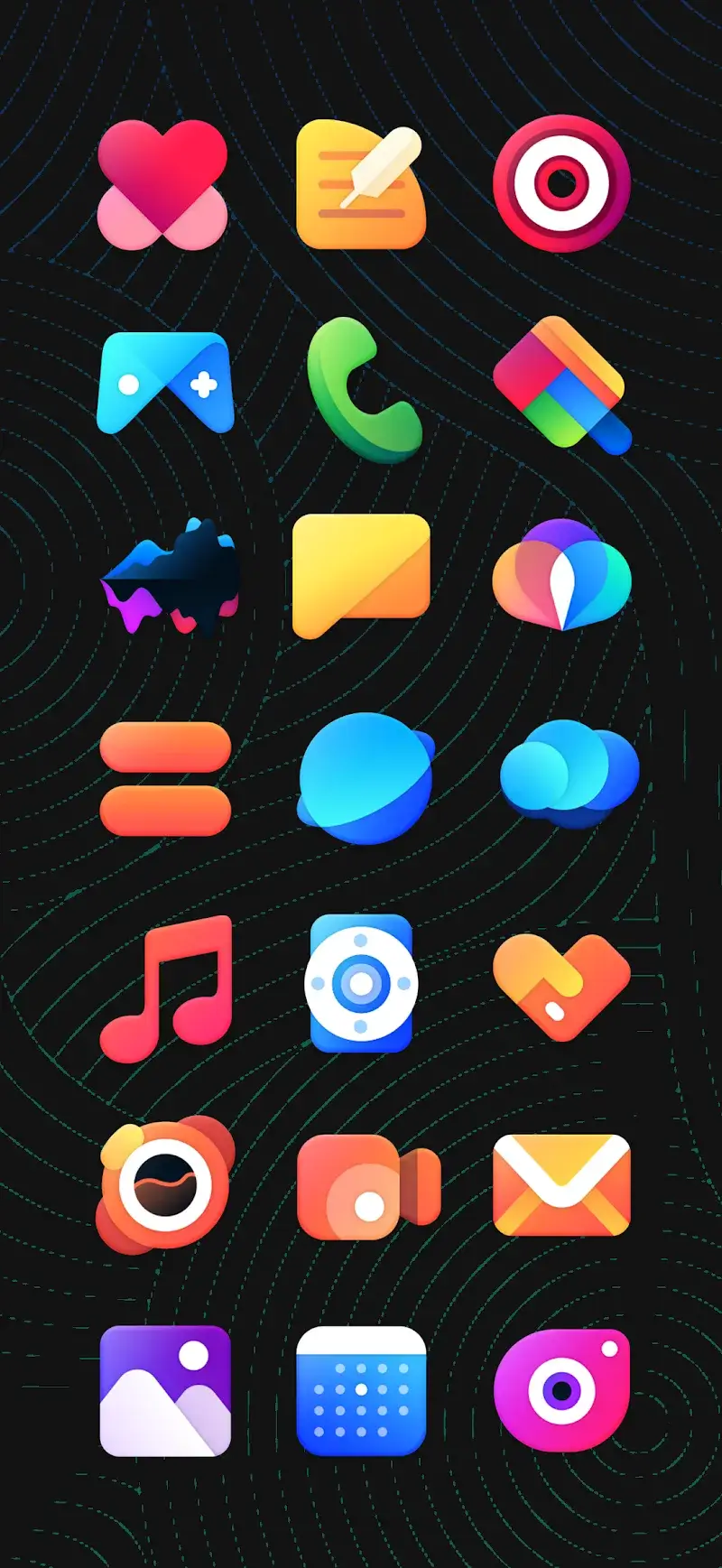 ภาพหน้าจอ Premium Icon Pack 5