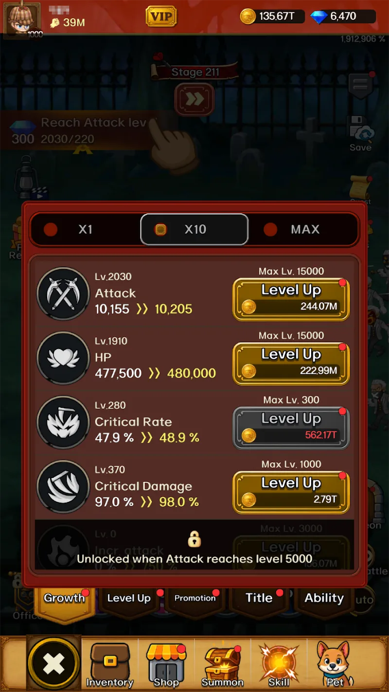 Little Sherlock Idle RPG screenshot 3