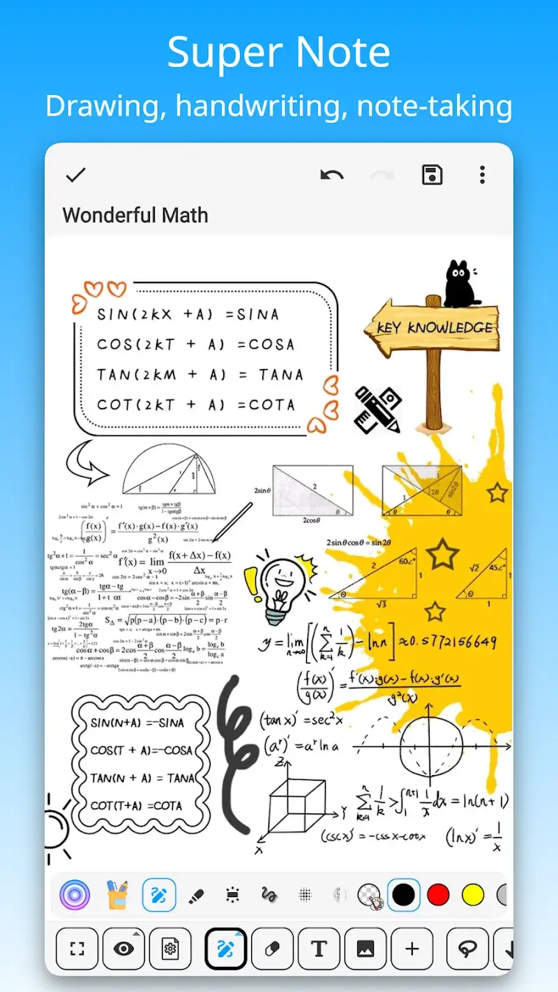DrawNote: Drawing Notepad Memo 스크린샷 1
