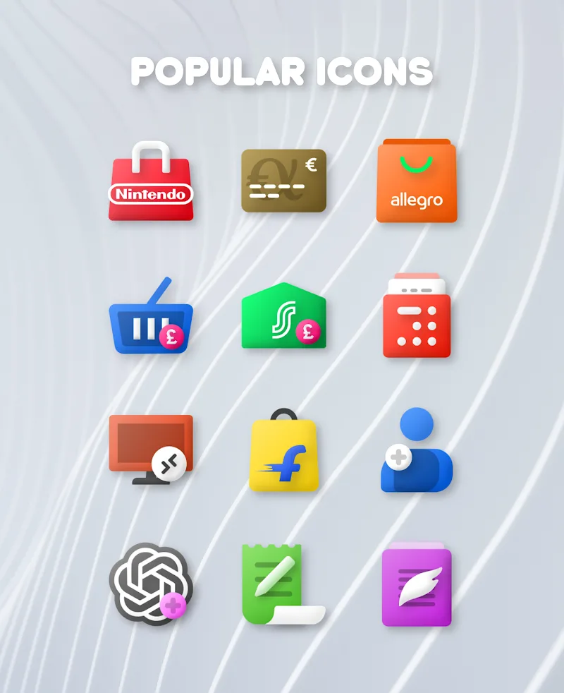 Pratinjau Plush Iconpack 4
