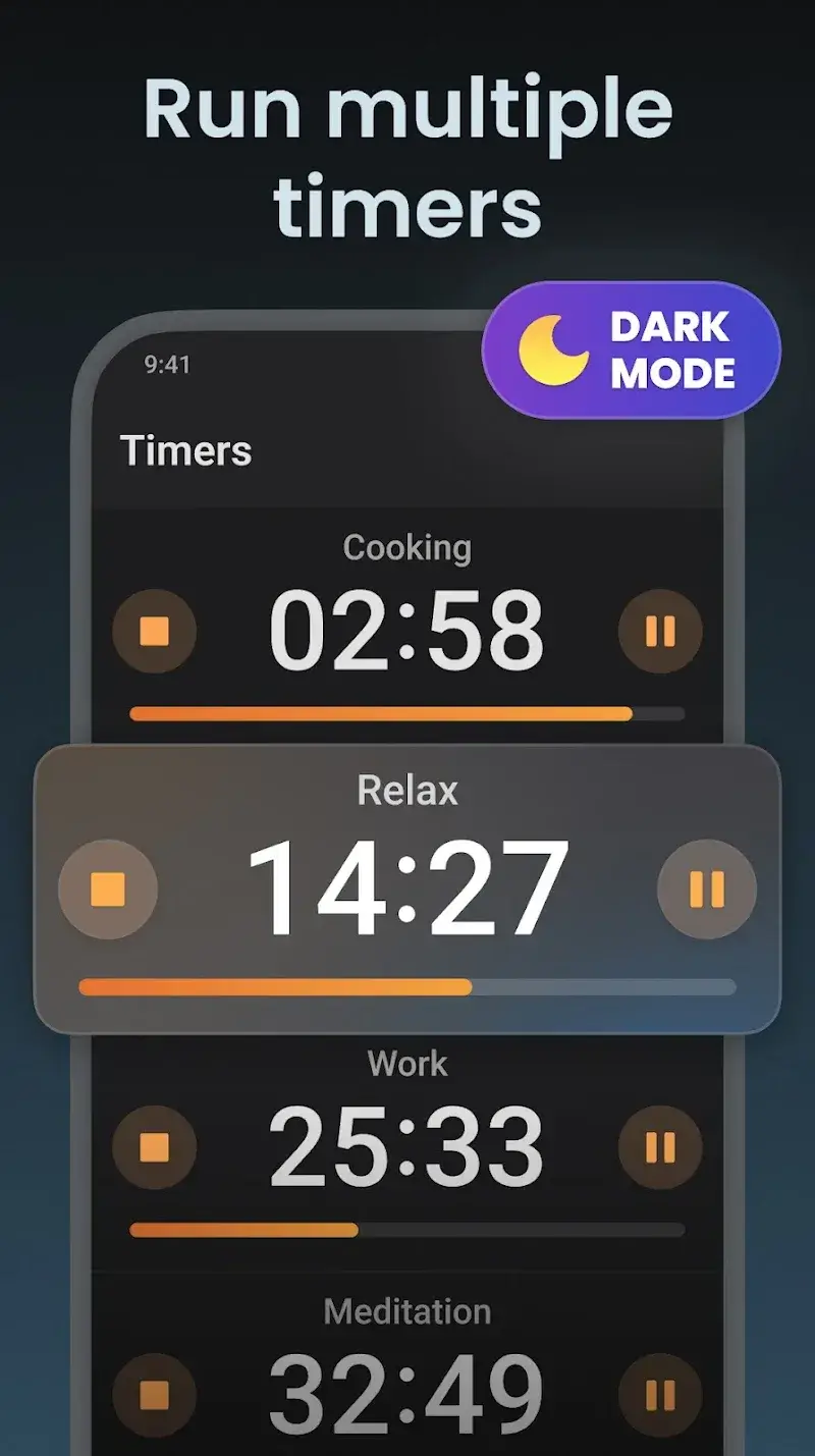 Multi Timer Plus captura de pantalla 4