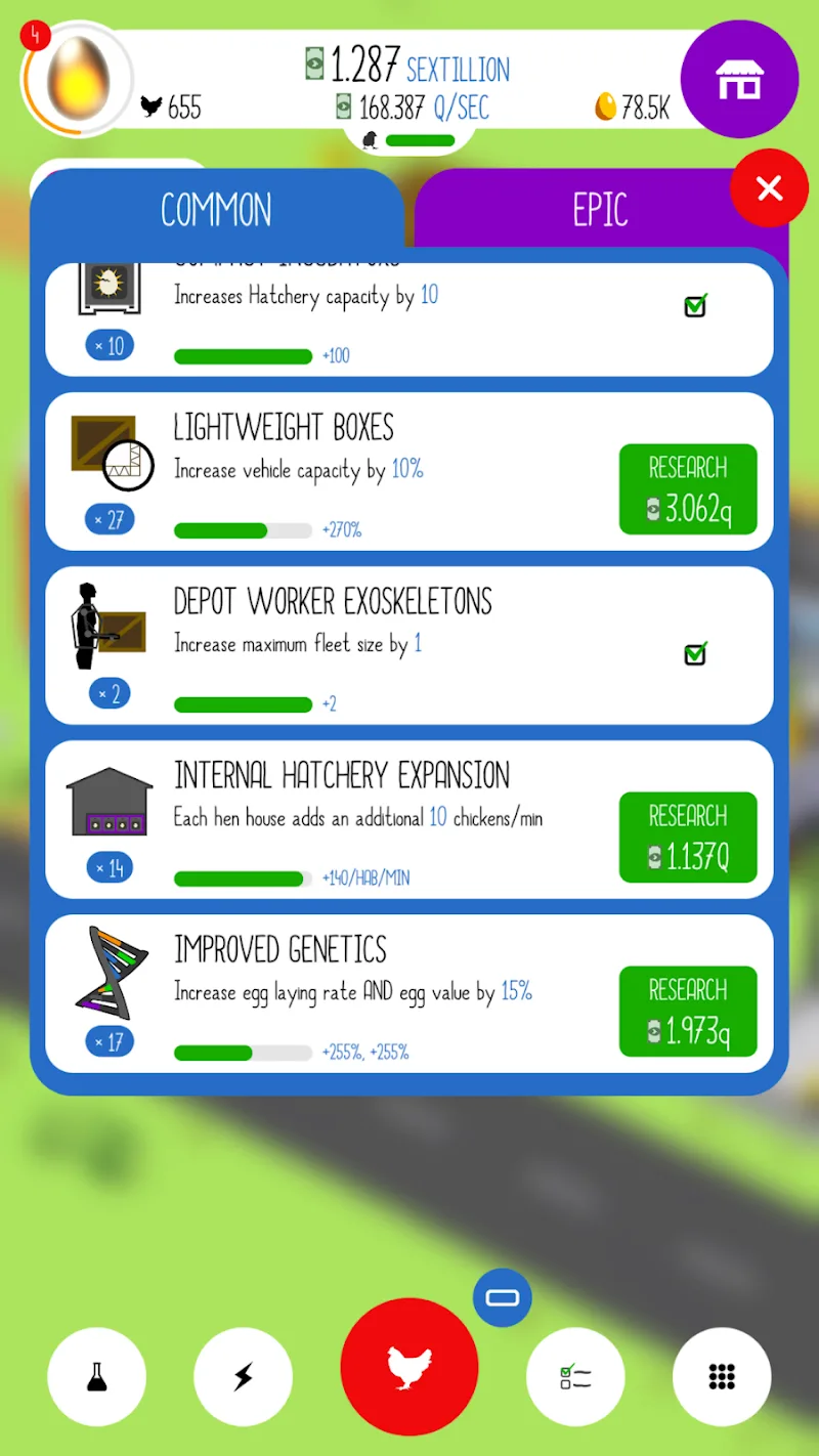 Capture d'écran 2 de Egg, Inc.