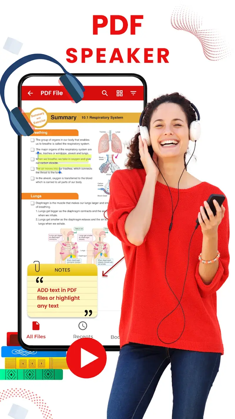 PDF Speaker captura de tela 6