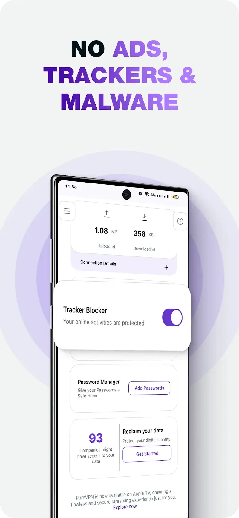 PureVPN screenshot 3