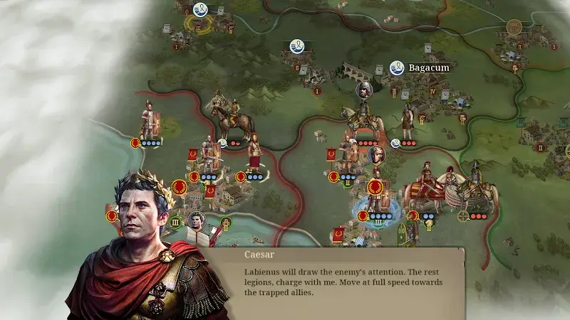 Capture d'écran 3 de Great Conqueror: Rome War Game