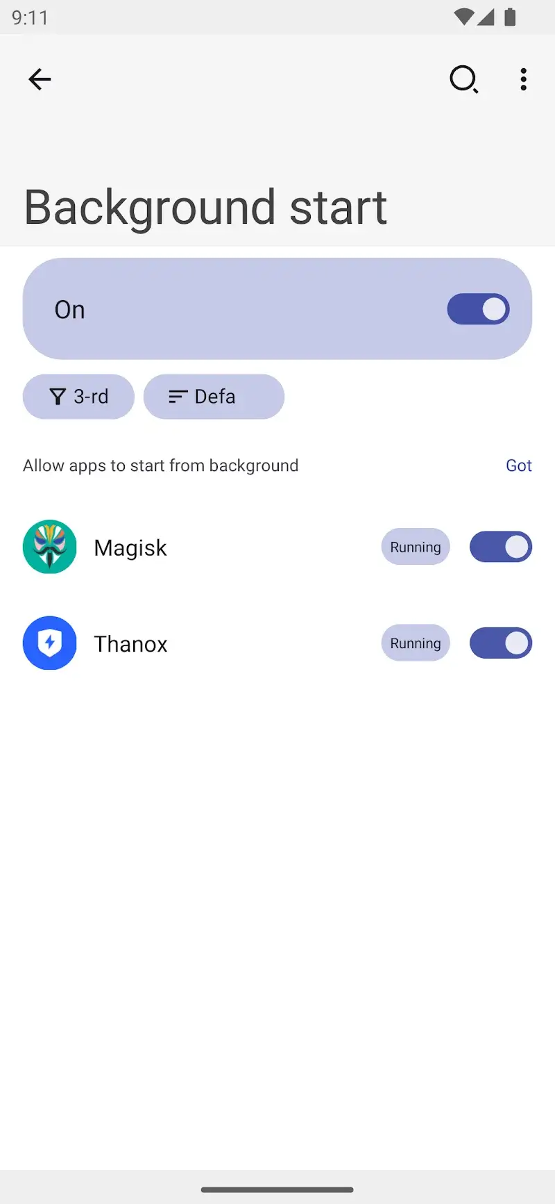 Tangkapan layar Thanox Pro 3