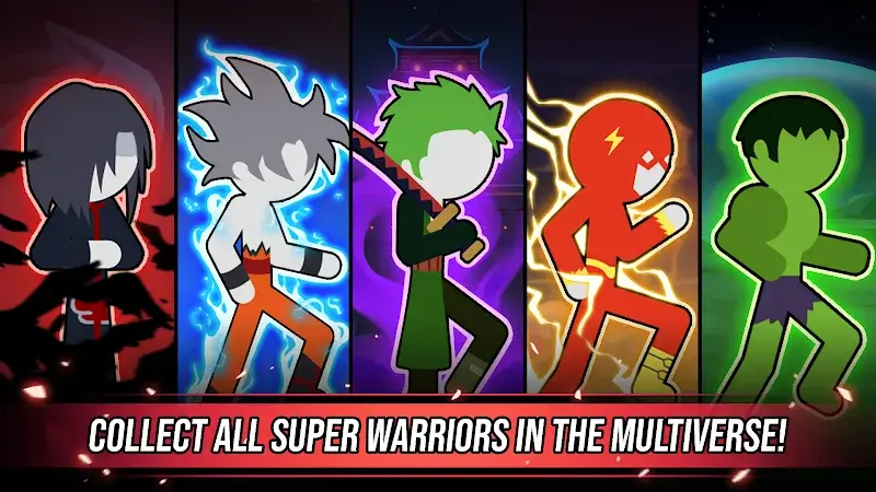 Super Stickman Dragon Warriors MOD APK screenshot 5