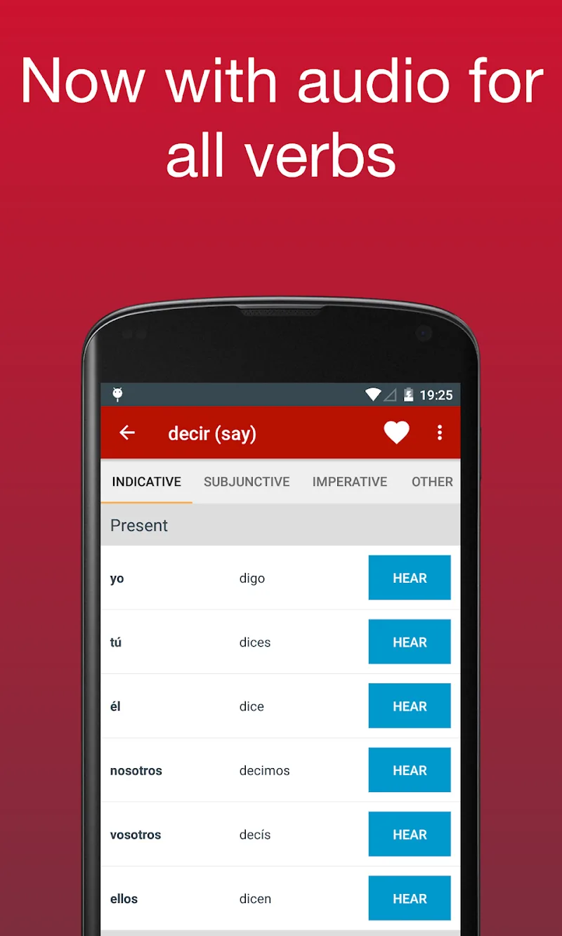 Spanish Verb Conjugator Pro – Aperçu 3