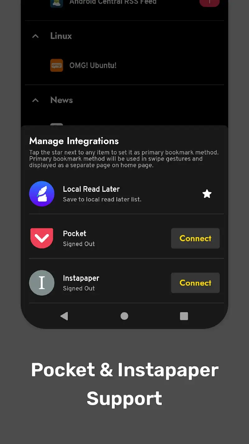 Pluma RSS Reader screenshot 3