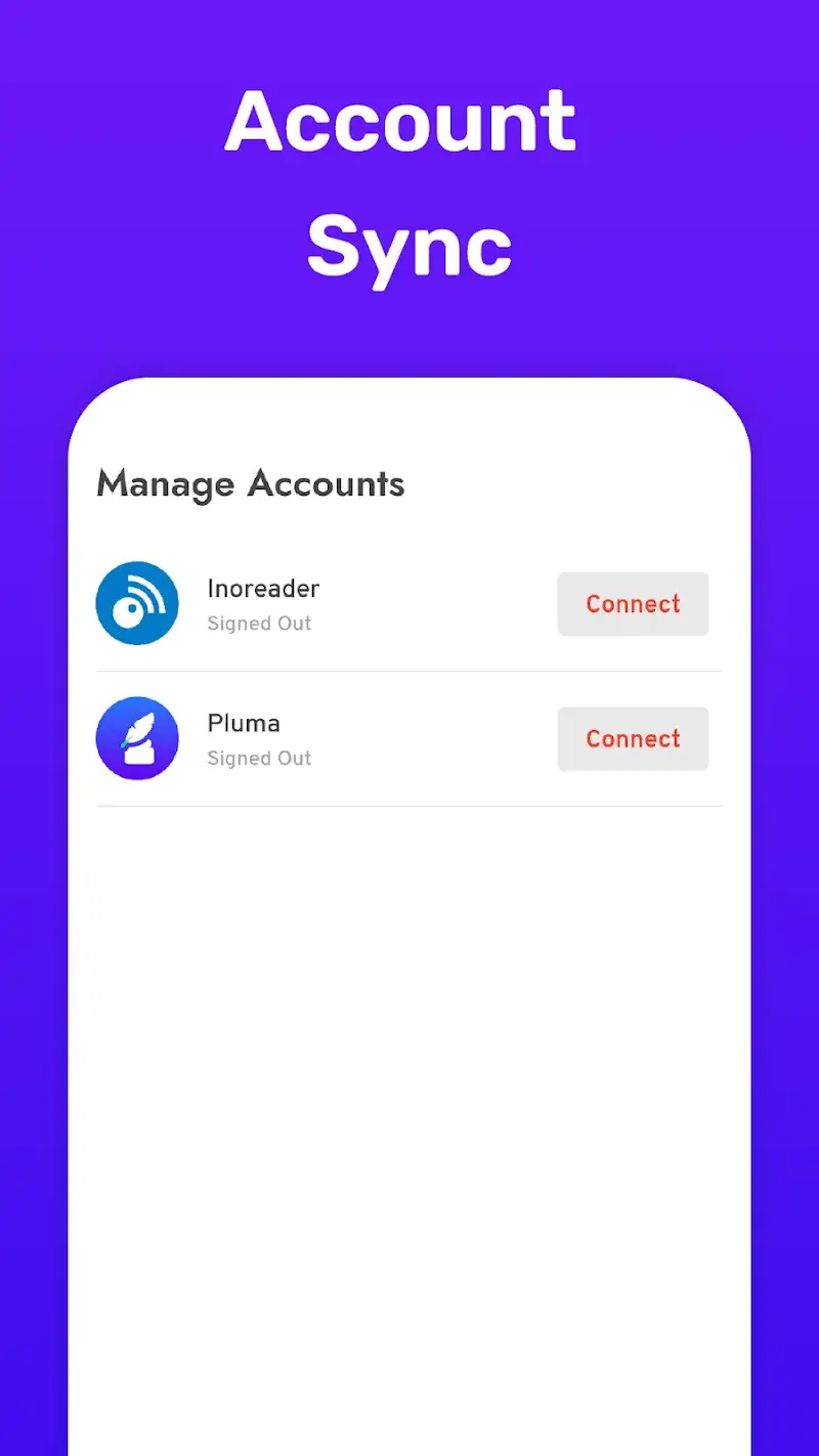 Pluma RSS Reader screenshot 2