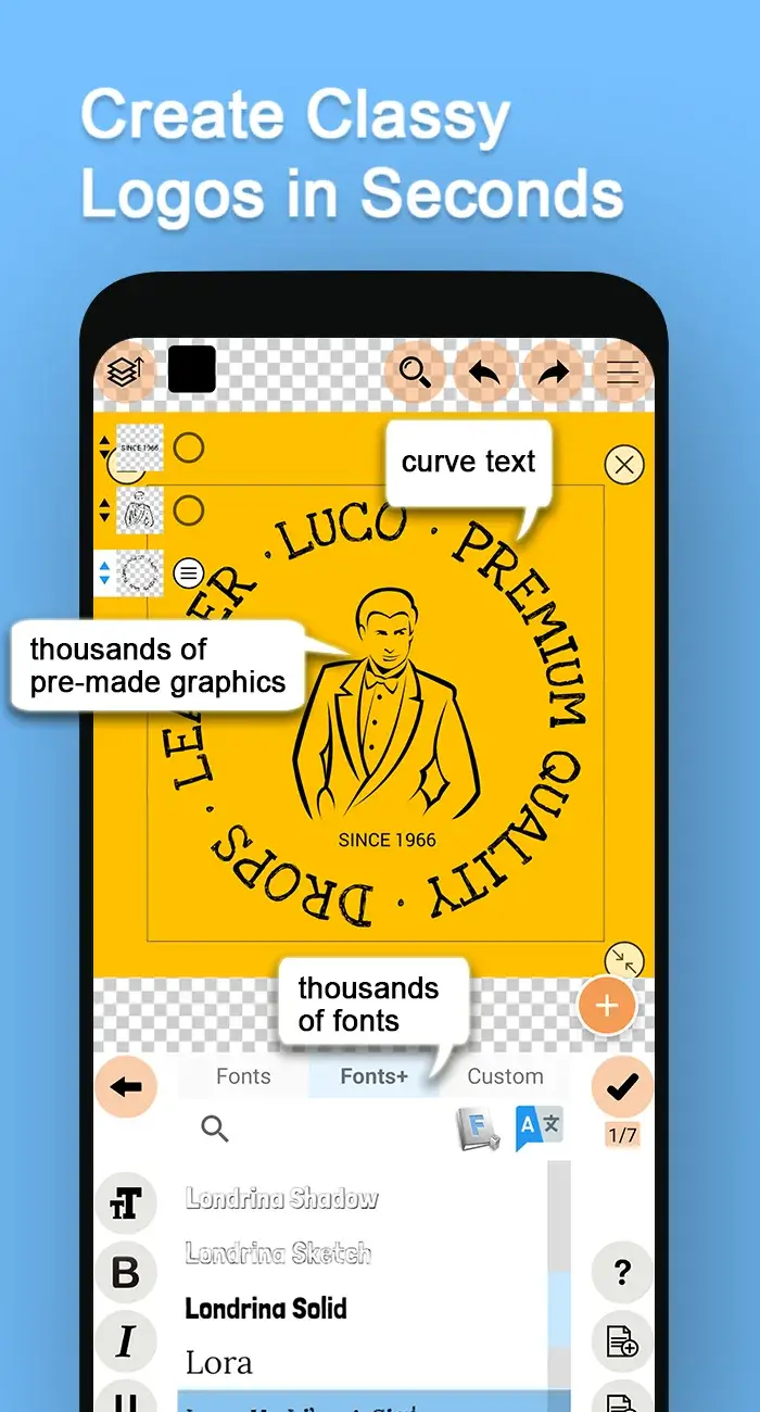 Logo Maker Plus screenshot 1