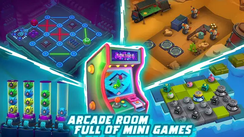 Tiny Robots: Portal Escape captura de pantalla 3
