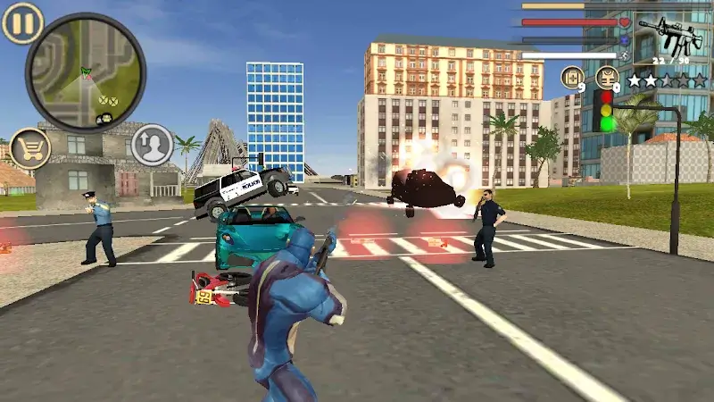 Rope Hero: Original - Screenshot 4