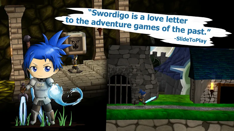 Capture d'écran Swordigo 3