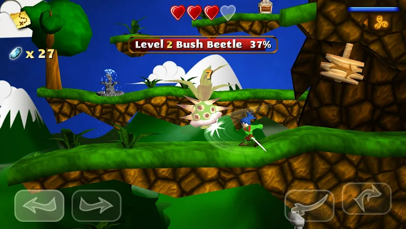 Capture d'écran Swordigo 6
