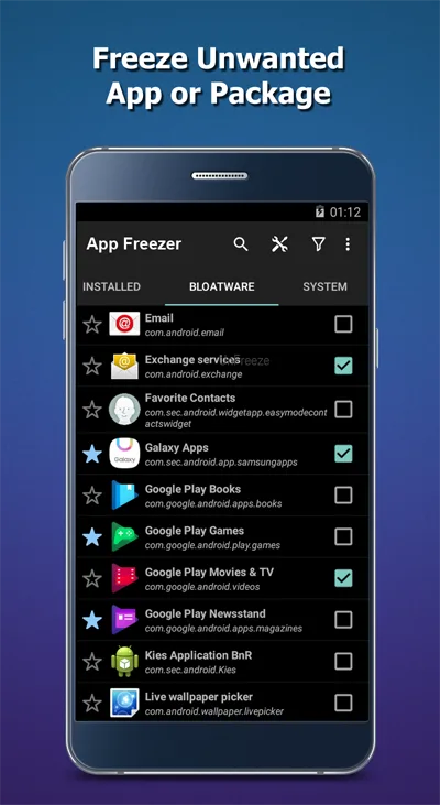 App Freezer screenshot 1