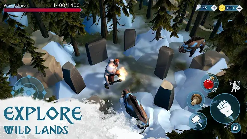 Screenshot gameplay Vinland Tales 4