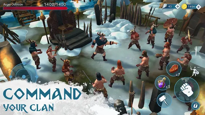 Screenshot gameplay Vinland Tales 3