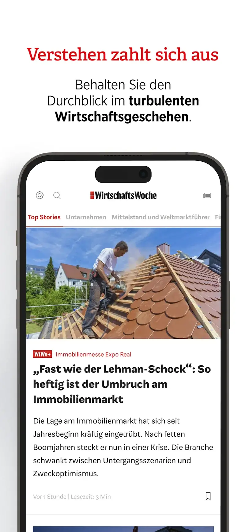 WiWo app screenshot 3