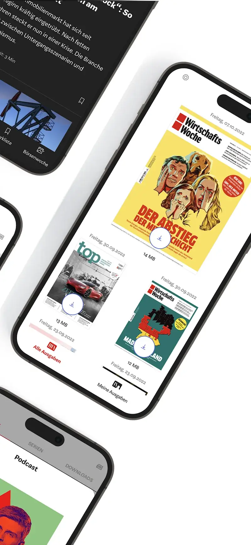 WiWo app screenshot 2