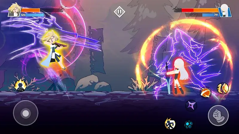 Tangkapan layar 6 Stickman Shinobi Fighting
