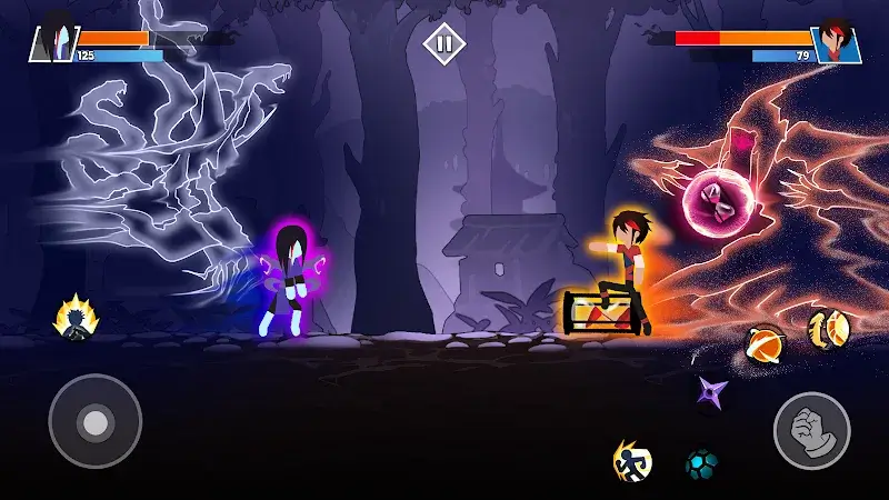 Tangkapan layar 5 Stickman Shinobi Fighting
