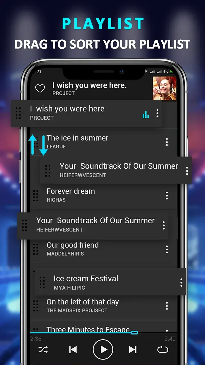 Capture d'écran 3 de KX Music Player Pro