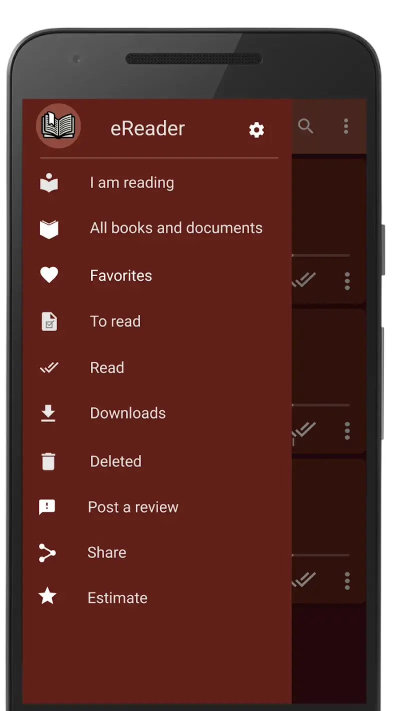 eReader captura de pantalla 2