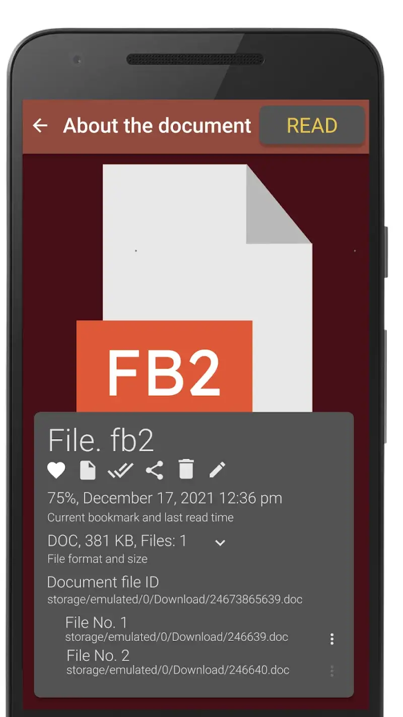 eReader captura de pantalla 4