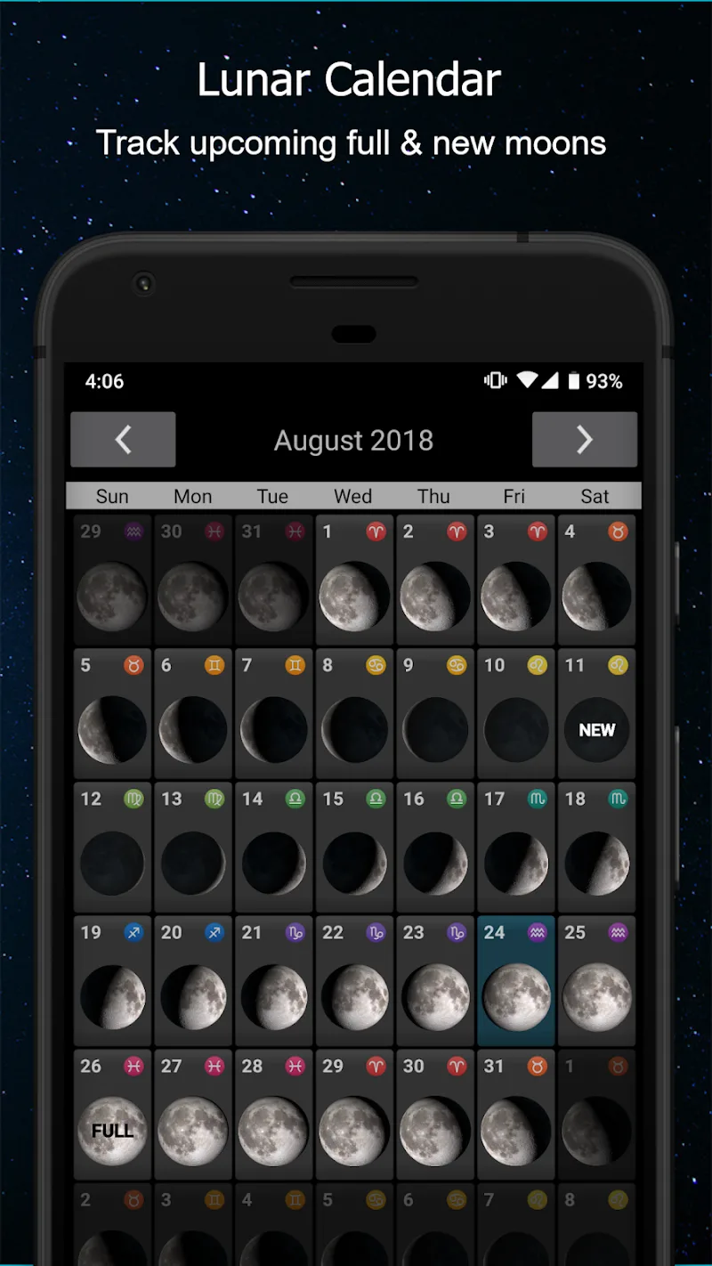 Phases of the Moon Pro screenshot 3