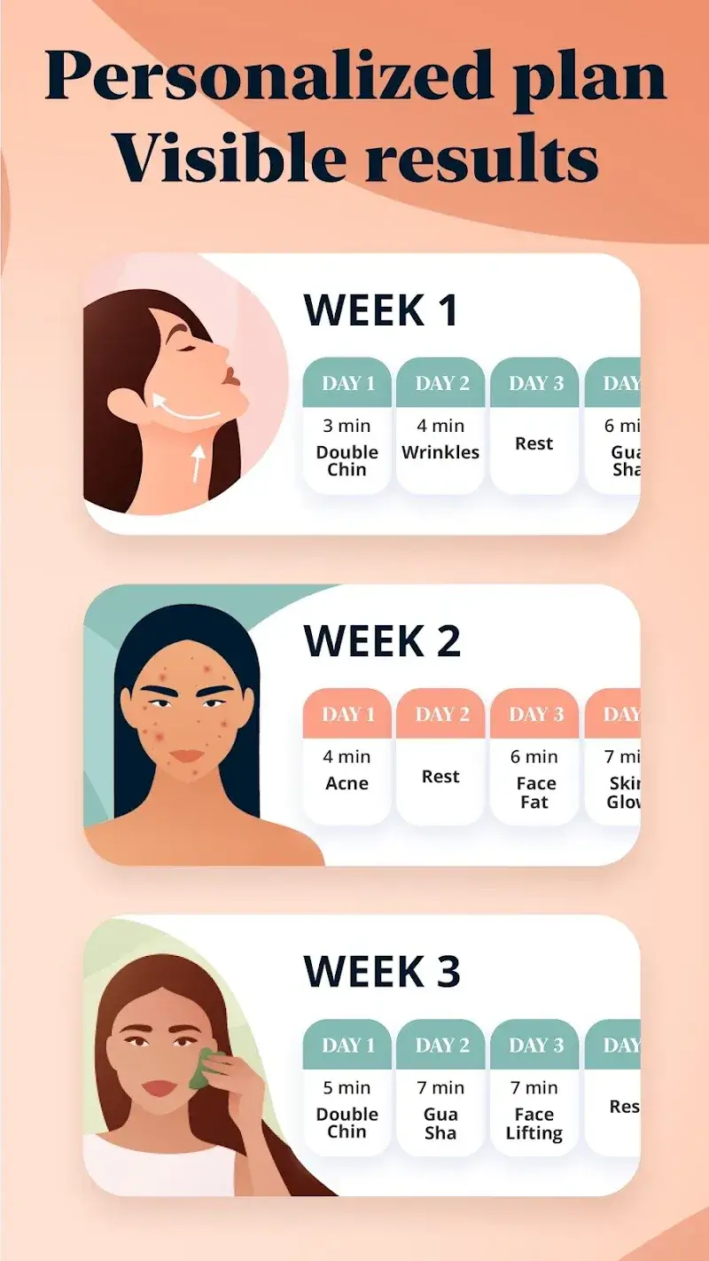 Luvly: Face Yoga & Exercise screenshot 2
