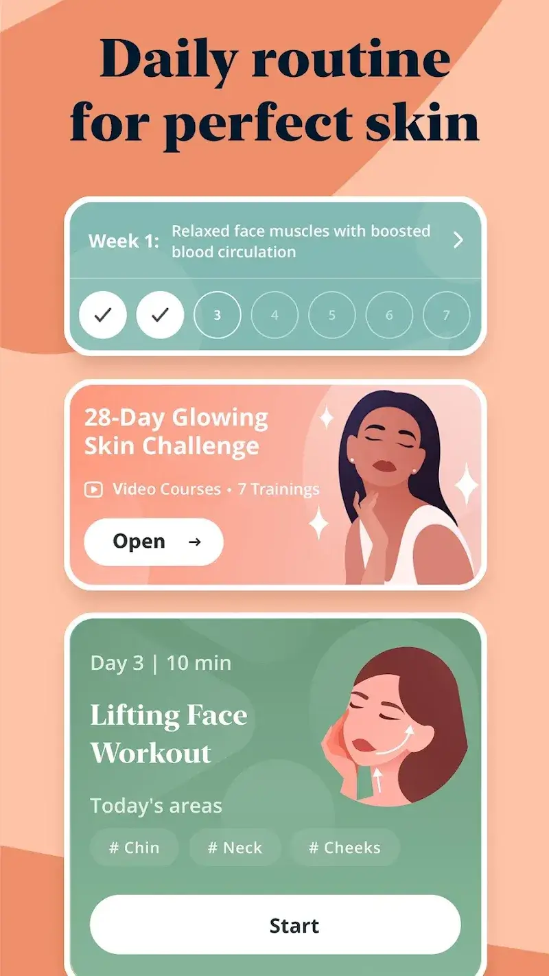 Luvly: Face Yoga & Exercise screenshot 4