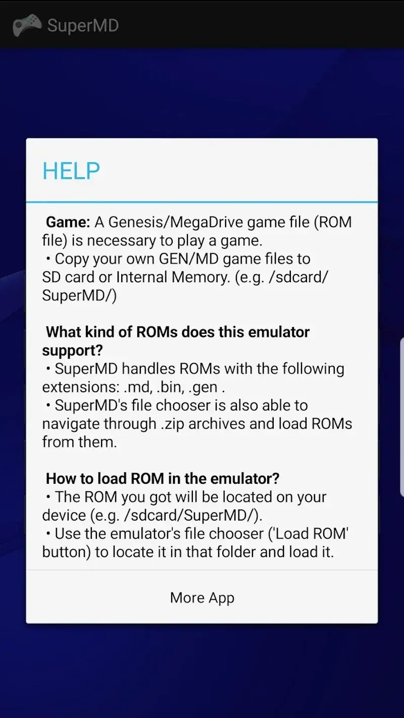 SuperMD Pro Screenshot 2