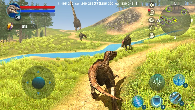 Capture d'écran 1 de Baryonyx Dinosaur Simulator