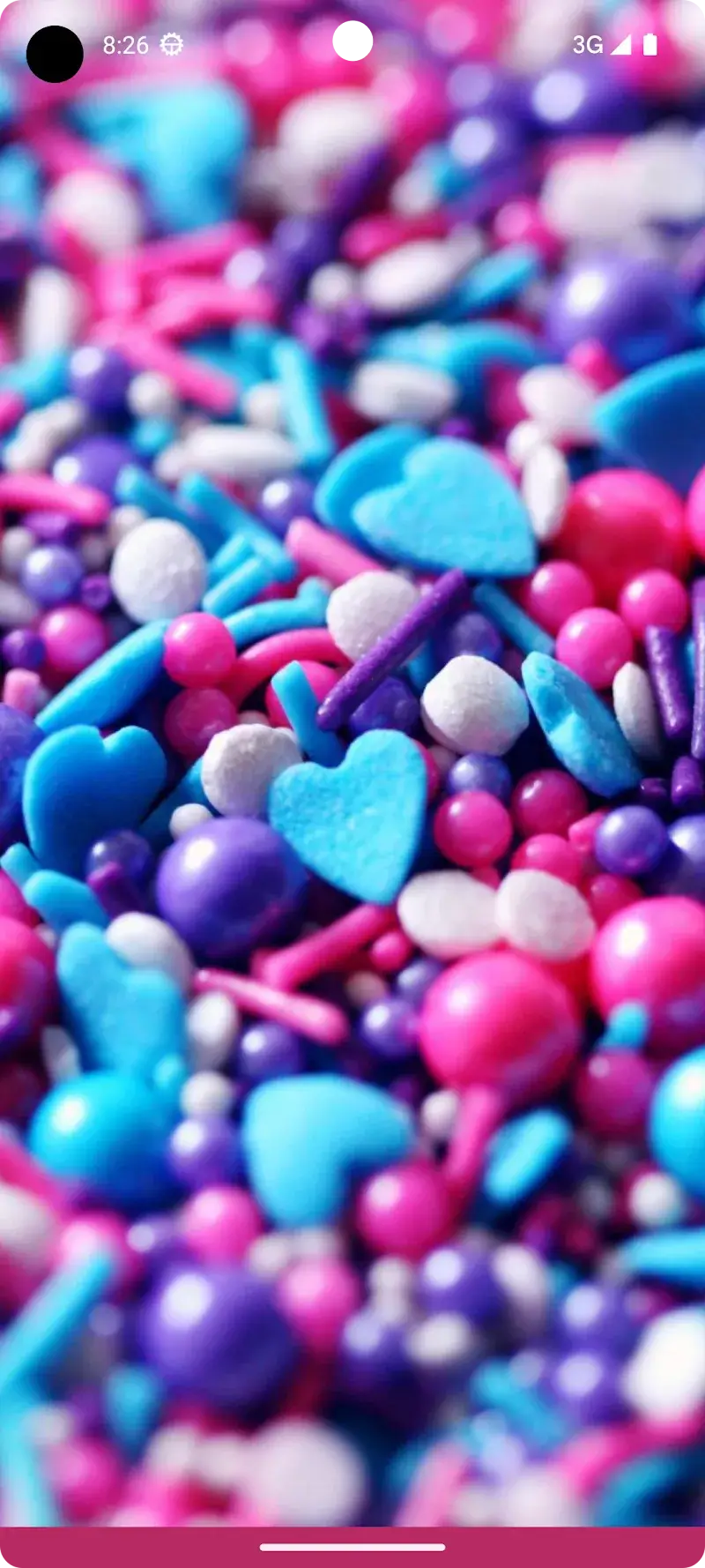 Captura de tela 6 do app Girly Wallpapers for Girls