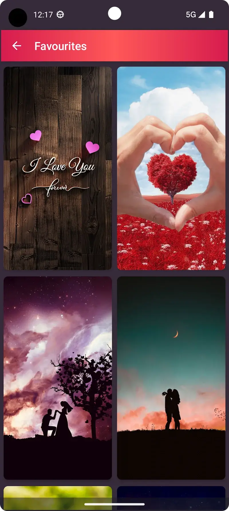 Love Wallpapers screenshot 5