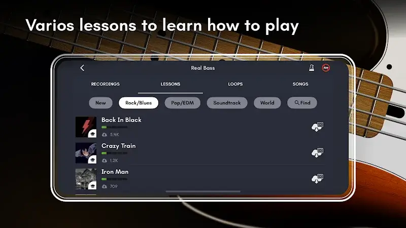 Real Bass screenshot 2