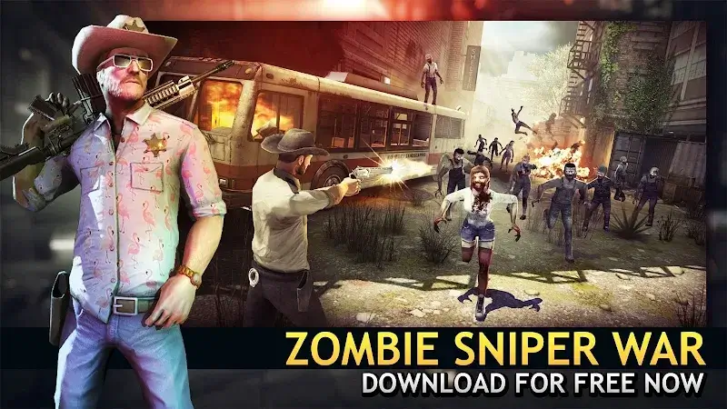 Capture d'écran Last Hope Sniper MOD APK 6