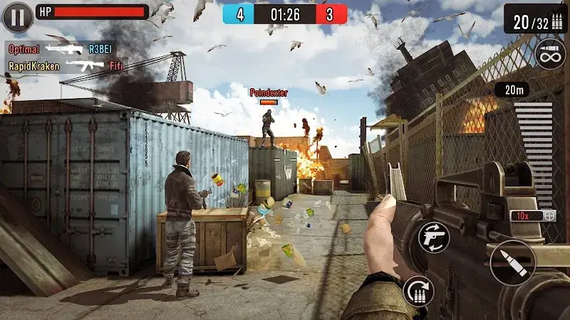 Capture d'écran Last Hope Sniper MOD APK 2