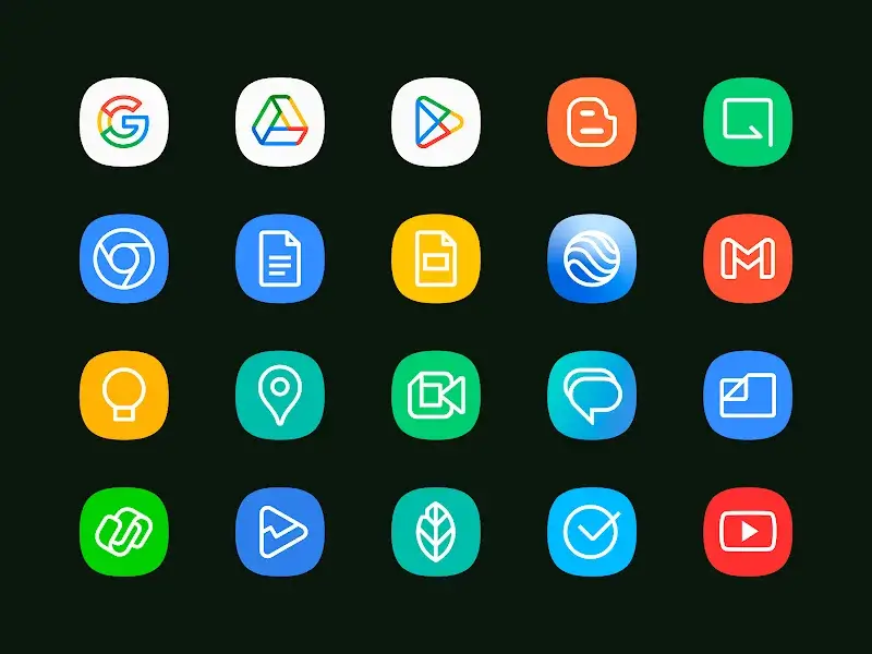 Captura de tela 3 do Delux - Icon Pack