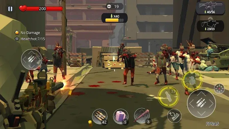 Zombie Battlefield captura de pantalla 6