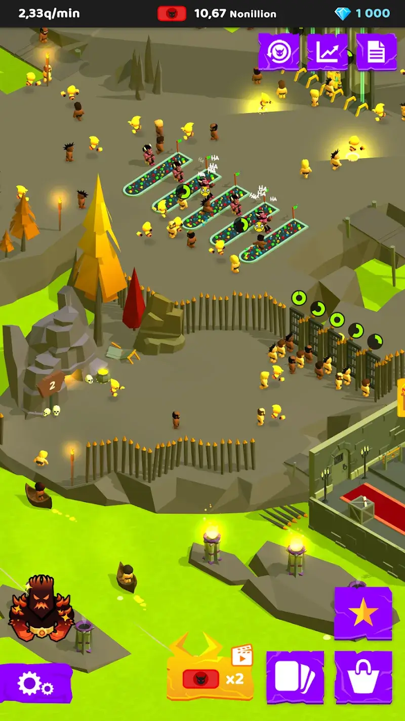 Hell: Idle Evil Tycoon MOD APK screenshot 3