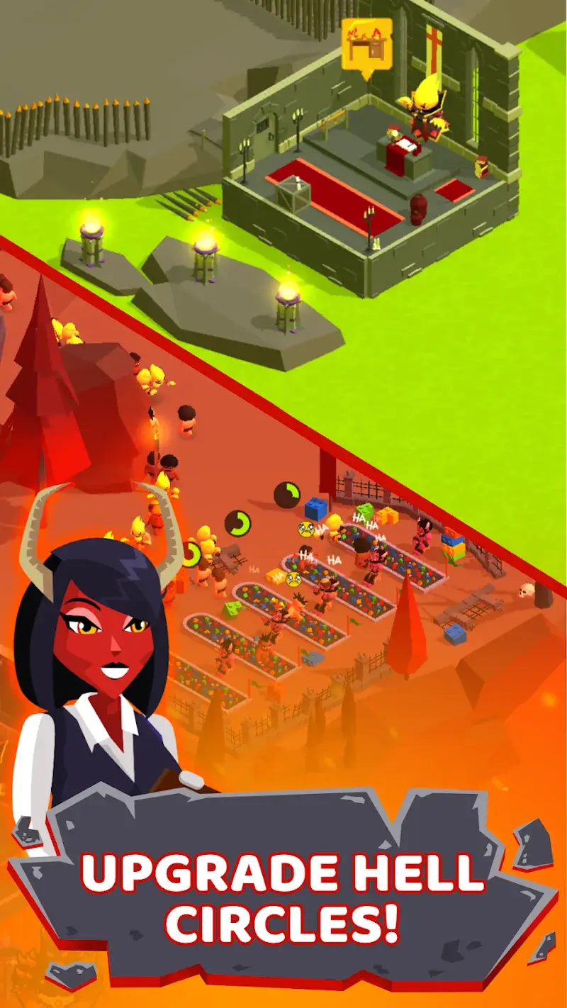 Hell: Idle Evil Tycoon MOD APK screenshot 2