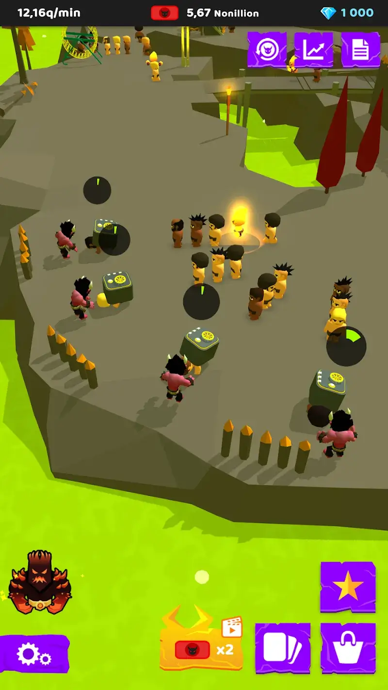 Hell: Idle Evil Tycoon MOD APK screenshot 4