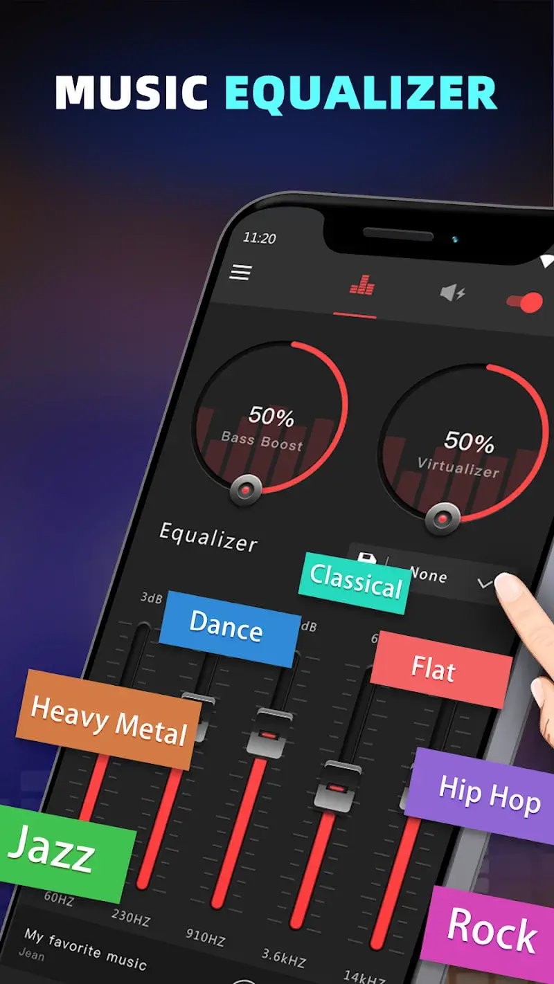 Bass Booster & Equalizer PRO screenshot 3